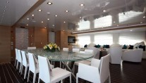 Yacht MAR - Upper Saloon Dining
